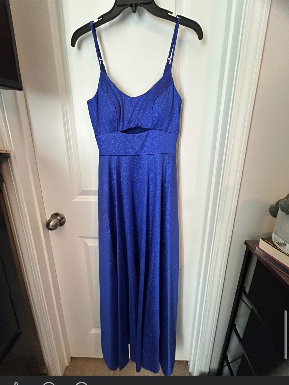 Windsor Royal Blue Sparkle Maxi Dress